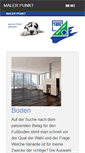 Mobile Screenshot of maler-punkt.de